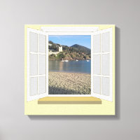 PortoBello, Italy through Window