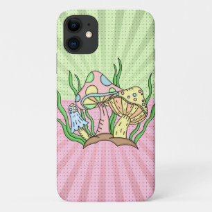 Portobello Mushroom Cute Pastel  iPhone 11 Case