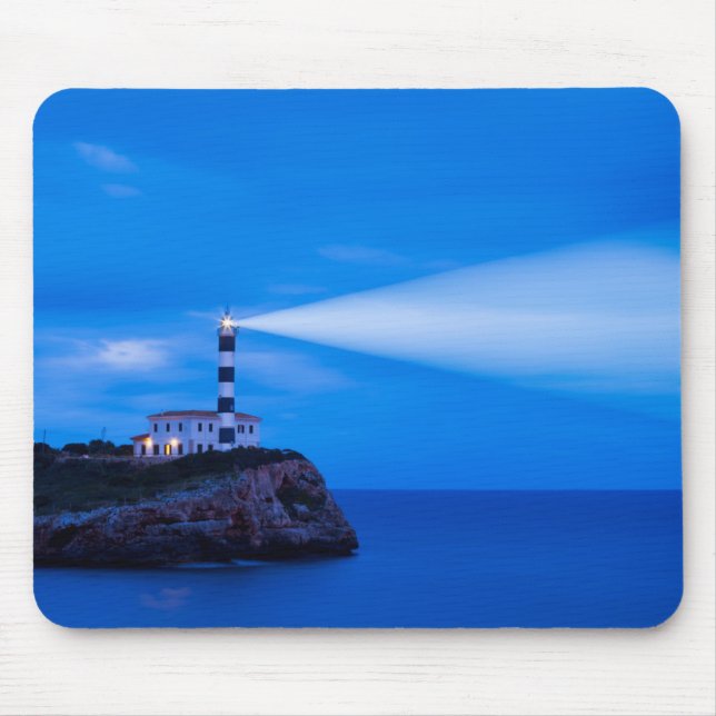 Portocolom Lighthouse Mouse Mat (Front)
