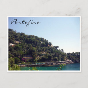 portofino coast postcard