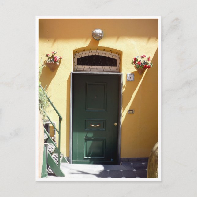 portofino doorway postcard (Front)