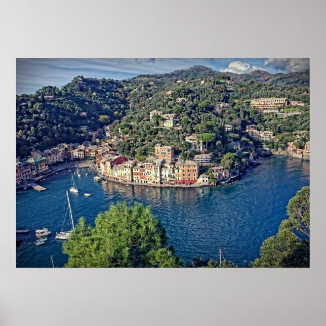Portofino, Italia  -  Poster (Front)