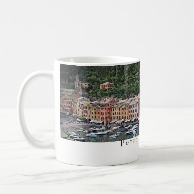 Portofino, Italia  -  Romantic Italy Mug (Left)