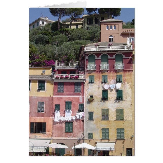 Portofino, Italy Blank All Occasion Card (Front)