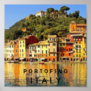 PORTOFINO ITALY POSTER