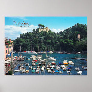 Portofino Italy Poster