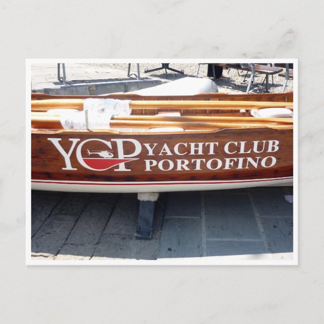 portofino yacht club postcard (Front)