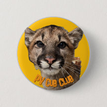Portola Valley Club button—Thistle
