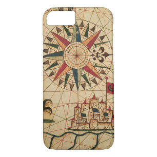 Portolan Chart   Map of Cairo, Egypt iPhone 8/7 Case