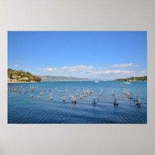 Portovenere harbour poster