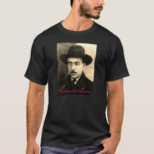 Portrait and Signature of Fernando Pessoa T-Shirt