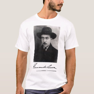Portrait and Signature of Fernando Pessoa T-Shirt