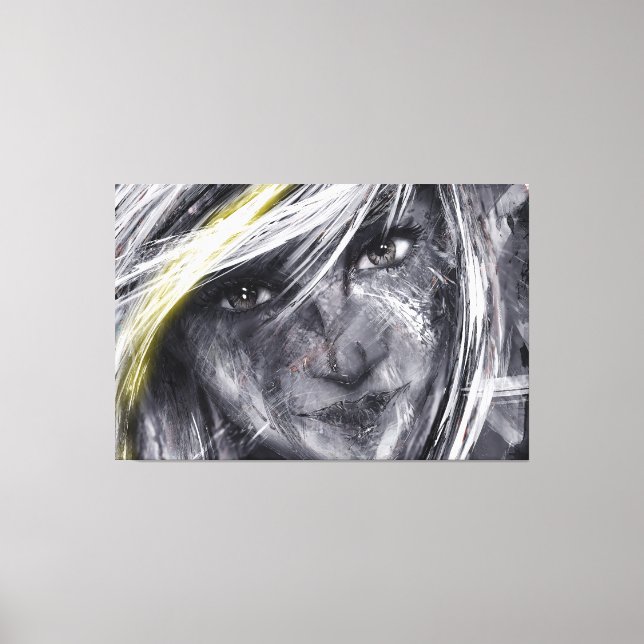 Portrait art  canvas print (Front)