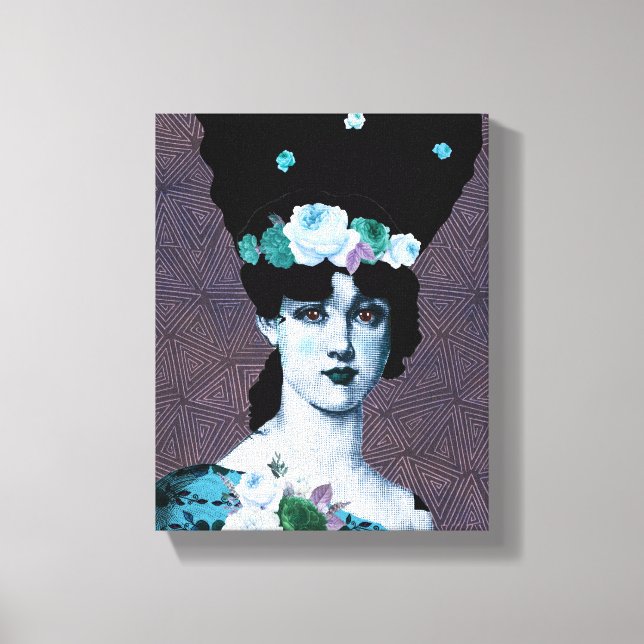 Portrait Art Canvas Print (Front)