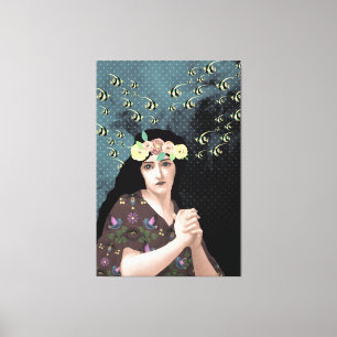 Portrait Art Canvas Print