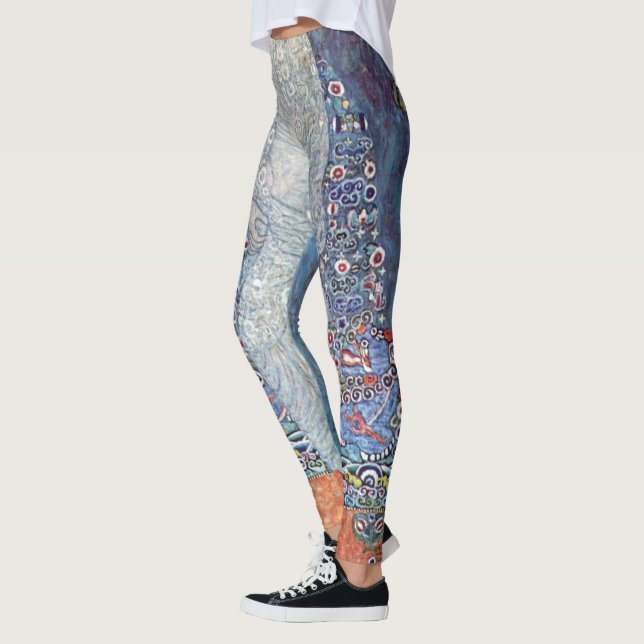 Portrait Baroness Elisabeth Bacchofen Echt, Klimt Leggings (Left)