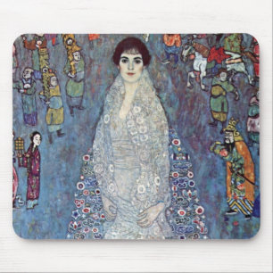 Portrait Baroness Elisabeth Bacchofen Echt, Klimt Mouse Mat