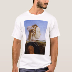 Portrait Battista Sforza Piero Francesca mediaeval T-Shirt