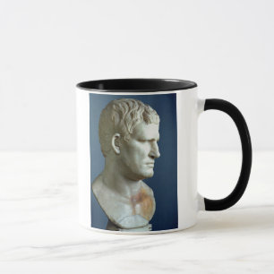 Portrait bust of Agrippa (63-12 BC) Roman (marble) Mug