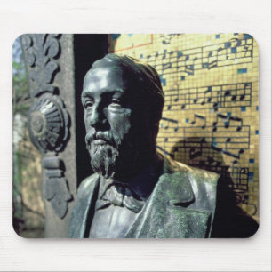 Portrait bust of Alexander Borodin Mouse Mat