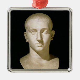 Portrait bust of Emperor Severus Alexander Metal Tree Decoration