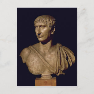 Portrait bust of Emperor Trajan Postcard