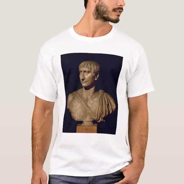 Portrait bust of Emperor Trajan T-Shirt (Front)