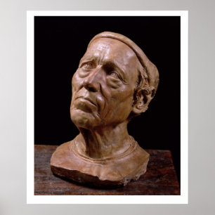 Portrait Bust of Girolamo Benivieni (wax) Poster