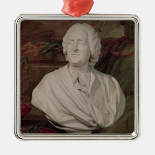 Portrait bust of Jacques-Ange Gabriel Metal Tree Decoration