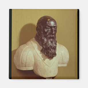 Portrait bust of Jean de Bologna 1608 Magnet