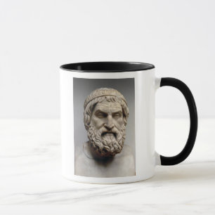 Portrait bust of Sophocles Mug