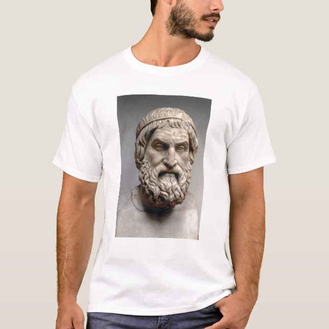 Portrait bust of Sophocles T-Shirt (Front)