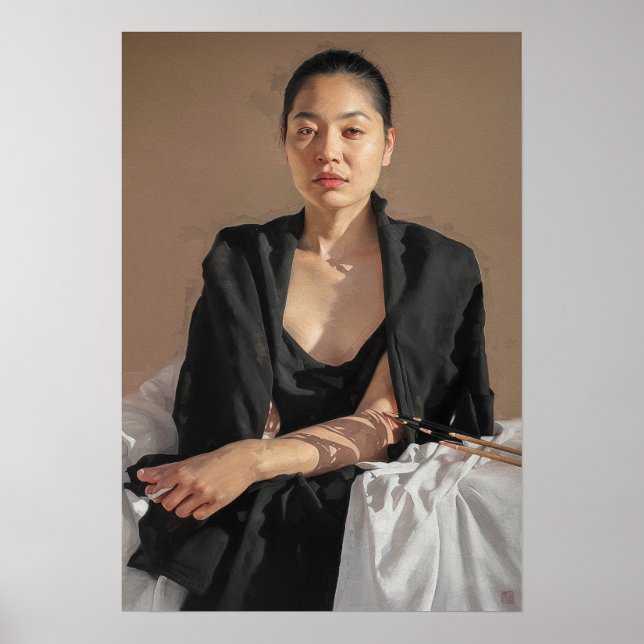 Portrait - Canvas Art Print (Front)