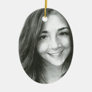 Portrait Ceramic Tree Decoration