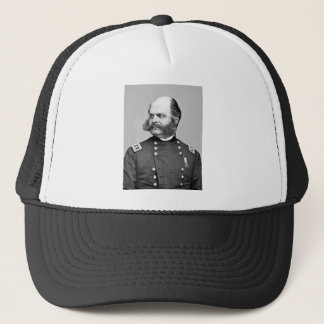 Portrait Civil War General Ambrose E. Burnside Trucker Hat