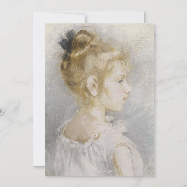 Portrait de Blanche Pontillon | Berthe Morisot (Front)