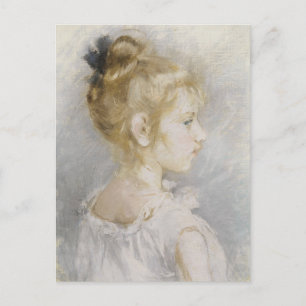 Portrait de Blanche Pontillon   Berthe Morisot Postcard