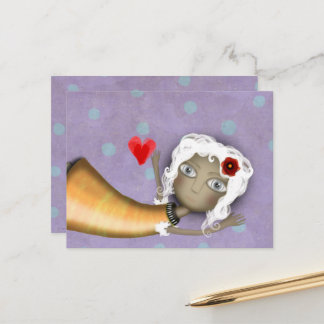 Portrait doll Very Pery 2022  Postcard