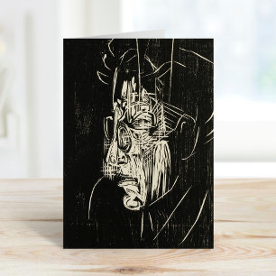 Portrait Edmund Schaeffer   Albert Müller Card