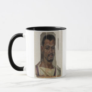 Portrait from Fayum (encaustic wax on wood) Mug