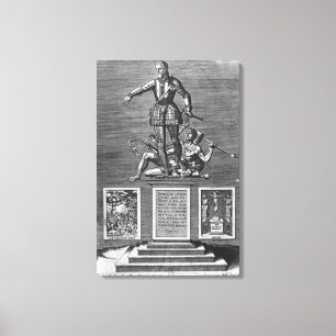 Portrait Glorifying Ferdinand Alvarez of Toledo Canvas Print
