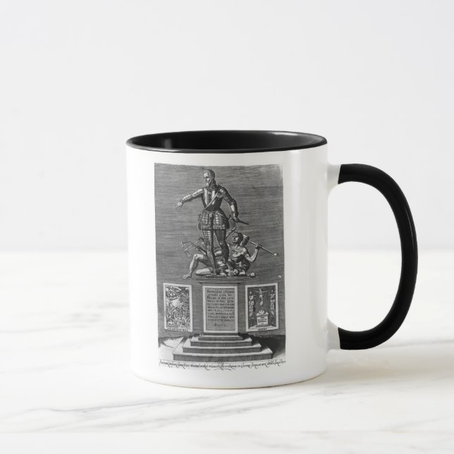 Portrait Glorifying Ferdinand Alvarez of Toledo Mug (Right)