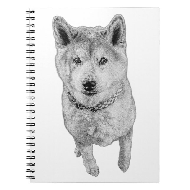 Portrait in Lines Notebook (Front)