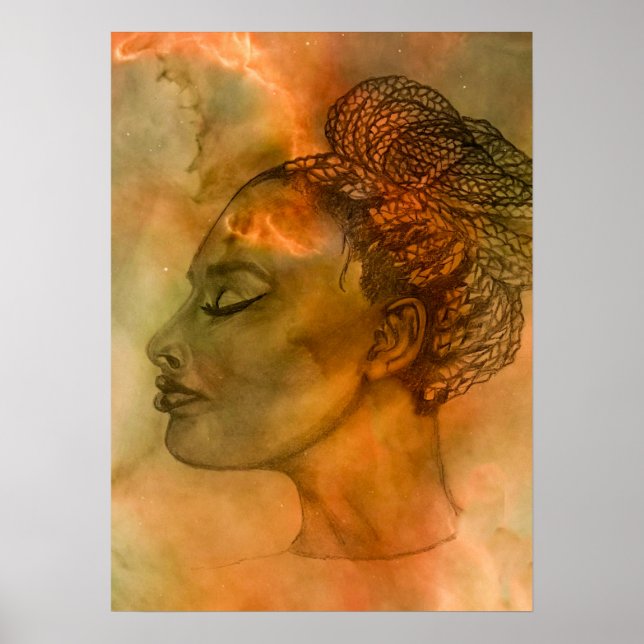 Portrait in Profile Print (Front)