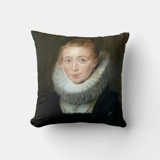 Portrait Maid Honour Infanta Isabella Rubens Paul Cushion (Front)