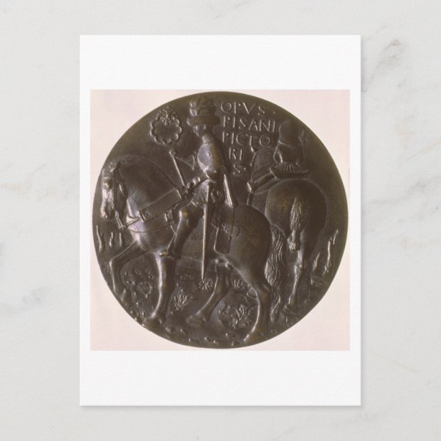 Portrait medal, reverse depicting Gianfrancesco Go Postcard (Front)