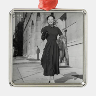 Portrait Metal Tree Decoration