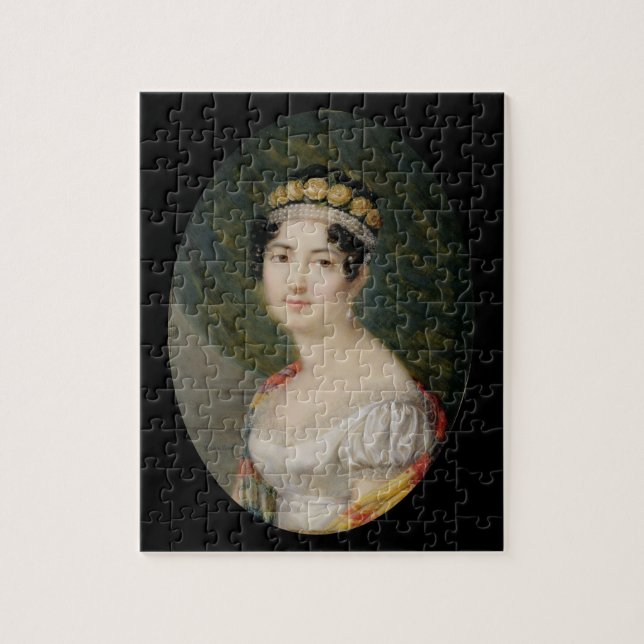 Portrait Miniature of the Empress Josephine (1763- Jigsaw Puzzle (Vertical)