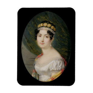 Portrait Miniature of the Empress Josephine (1763- Magnet