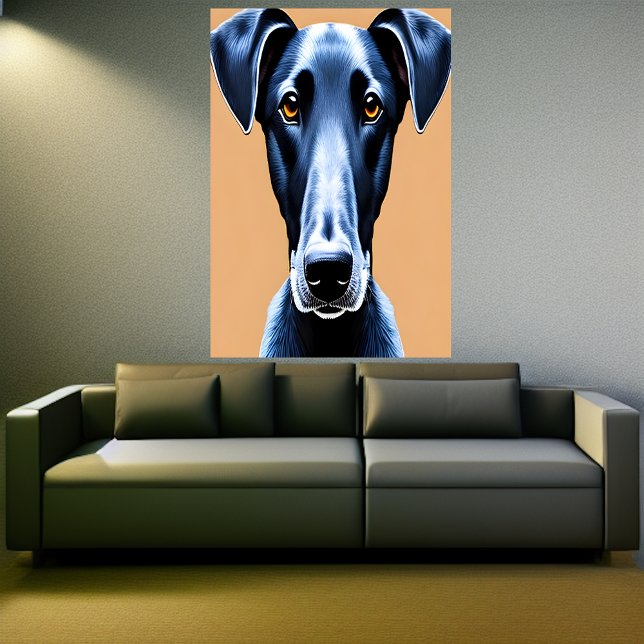 Portrait of a Azawakh | AI Art  Poster (Creator Uploaded)